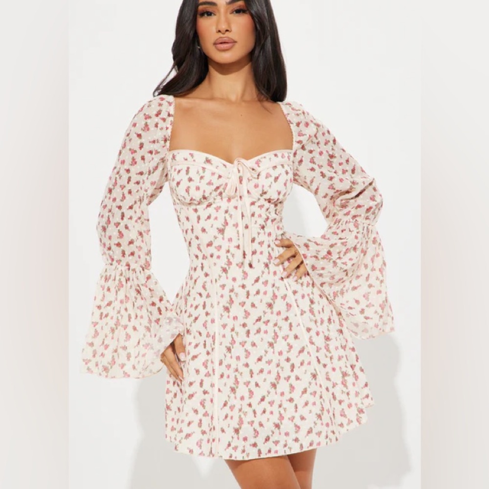 Fashion Nova Floral Print Women's Dress
